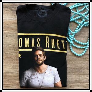 *** UNIQUE*** THOMAS RHETT Opening Act Band Shirt sz XS